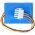 Helyettes�t� Akkumul�tor kerti g�p AL-KO Robolinho 100/110/41.6 Typ 440454 18V 3400mAh Li-Ion