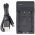 USB t�lt� kompatibilis Fujifilm NP-40 NP-95 F30 Z3 Z60 SLB-1037 Micro-USB k�bellel