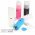 Mini k�zi ventil�tor fed�llel 2xAAA (mikro) elemmel, sz�nes, 39g