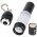 NEBO Poplite kulcstart� LED zsebl�mpa fekete 11cm elemekkel egy�tt 3xLR44