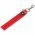 Tee-uu REMOVE BEFORE RESCUE kulcstart� piros 14,6x2,8cm nylon karabinerrel