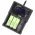 Helyettes�t� Akkumul�tor Panasonic NCR18650B 3.7V 3400mAh 3db/csomag �s gyorst�lt� vadkamera Li-Ion