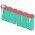Helyettes�t� Akkumul�tor Wolf f�oll� Accu 60 ACCU60 6 VSE 4/5A 7,2V 2150mAh kerti g�p