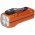 Nitecore TUP2 mini zsebl�mpa narancs 1200lm MCT OLED USB-C 1300mAh