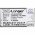 Helyettes�t� riaszt�rendszer Akkumul�tor ADT Command P-504478 2800mAh 10.64Wh 3.8V