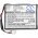 Helyettes�t� Akkumul�tor TeXet TX-D7950 DLP413239 500mAh 1.85Wh