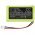 Helyettes�t� riaszt�rendszer Akkumul�tor Commpact Secuself BT3021 1500mAh 7.2Wh 4.8V