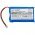Helyettes�t� kutyanyak�rv Akkumul�tor Educator ET-400 PL-752544 700mAh 2.59Wh 3.7V