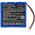 Helyettes�t� riaszt�rendszer Akkumul�tor Ksenia Radius belt�ri szir�na KSI7207008.000 2000mAh 7.4Wh 3.7V