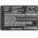 Helyettes�t� kamera Akkumul�tor Canon LP-E12 650mAh 4,81Wh Canon EOS 100D