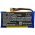 Helyettes�t� riaszt�rendszer Akkumul�tor Qolsys IQ Panel QR0018-840 2600mAh 19.24Wh 7.4V