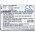 Helyettes�t� vonalk�dolvas� Akkumul�tor Point Mobile PM80 80-BTEC 2800mAh 10.36Wh