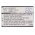 Helyettes�t� Akkumul�tor Panasonic KX-PRX110 KX-PRA10 1500mAh 5.55Wh