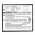 Helyettes�t� kamera Akkumul�tor Samsung Digimax i6 PMP SLB-0837 820mAh 3.03Wh