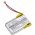 Helyettes�t� vonalk�dolvas� Akkumul�tor Unitech MS910 1414786 380mAh 1.41Wh