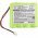 Helyettes�t� riaszt�rendszer Akkumul�tor Visonic 0-100459 / 0-9912-L 2000mAh 19.2Wh 9.6V