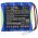 Helyettes�t� orvosi eszk�z Akkumul�tor American Diagnostic ADC E-Sphyg 2 GP170AAH4BMXZ 2000mAh 9.6Wh 4.8V