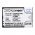 Helyettes�t� telefon Akkumul�tor Bea-fon SL810 ICP5/44/61 1400mAh 5.18Wh 3.7V