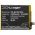Helyettes�t� telefon Akkumul�tor Vivo X50 Pro B-N3 4200mAh 16.25Wh