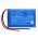 Helyettes�t� m�r�m�szer Akkumul�tor Biosystems MultiPro Multigas Monitor 54-49-107 1800mAh 6.66Wh 3.7V