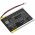 Helyettes�t� m�dialej�tsz� Akkumul�tor XDUOO X2 YT403040 3.7V 500mAh 1.85Wh