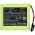 Helyettes�t� m�r�m�szer Akkumul�tor Fluke 2411129 U80159 4,8V 2000mAh NiMH 9.6Wh
