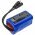Helyettes�t� zsebl�mpa Akkumul�tor 18650x4 5200mAh 38.48Wh Li-ion