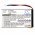 Helyettes�t� gps Akkumul�tor Garmin Nuvi 465 AD21AD23B0WOW 1250mAh 4.63Wh Li-Ion 3.7V