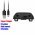 Helyettes�t� ad�vev� Akkumul�tor Radioddity UV-5X/GM-30 2000mAh 14,8Wh