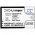 Helyettes�t� telefon Akkumul�tor Doro 6821 380147 1200mAh 4.44Wh 3.7V