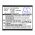 Helyettes�t� Akkumul�tor DLX Luxe TM40 BAT003 800mAh