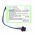 Helyettes�t� porsz�v� Akkumul�tor Imetec robot 800mAh 9,6Wh 12V