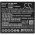 Helyettes�t� Akkumul�tor vezet�k n�lk�li headset HME COM 2000 BAT2000 2000mAh 9.6Wh