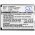Helyettes�t� Akkumul�tor Ingenico IMP627 296196699 1800mAh 6.66Wh