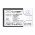 Helyettes�t� hangsz�r� Akkumul�tor JBL Play Up TM533855 1S1P 1350mAh 5Wh 3.7V
