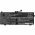Helyettes�t� laptop Akkumul�tor Lenovo IdeaPad Flex 5 1470 5B10X63136 6450mAh 49.54Wh 7.68V