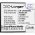 Helyettes�t� telefon Akkumul�tor Lenovo S880 BL198 3,7V 2000mAh 7,4Wh Li-Ion