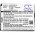 Helyettes�t� telefon Akkumul�tor NEC Terrain NE-201A1B 1400mAh 5.18Wh 3.7V