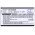 Helyettes�t� telefon Akkumul�tor Philips Xenium E180 AB3100AWMT 3000mAh/11.1Wh Li-Ion 3.7V