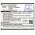 Helyettes�t� telefon Akkumul�tor Philips Xenium S337 AB2000JWML 1800mAh 6.66Wh 3.7V
