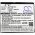 Helyettes�t� telefon Akkumul�tor Pantech P6070 PBR-47B 940mAh 3.48Wh 3.7V
