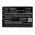 Helyettes�t� pda pocket pc Akkumul�tor Sharp Zaurus SL-5000 EA-BL06 900mAh 3.33Wh 3.7V