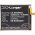 Helyettes�t� telefon Akkumul�tor Samsung Galaxy A90 5G EB-BA908ABY 4400mAh 16.94Wh 3.85V