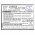 Helyettes�t� telefon Akkumul�tor Samsung Galaxy XCover 5 EB-BG525BBE 2000mAh 7,4Wh 3.7V
