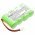 Helyettes�t� szem�lyh�v� Akkumul�tor Signologies 1300500 PAG0250 300mAh 1,44Wh 4.8V
