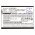 Helyettes�t� telefon Akkumul�tor Sonim XP3800 BAT-01500-01 1400mAh 5.18Wh