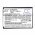 Helyettes�t� telefon Akkumul�tor Sonim XP3 Plus BAT-02300-01S 1400mAh 5.39Wh