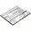 Helyettes�t� telefon Akkumul�tor Wiko View V12BNL 2400mAh 9.24Wh