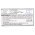 Helyettes�t� telefon Akkumul�tor ZTE N960 Li3712T42P3h734141 900mAh 3.33Wh Li-ion