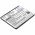 Helyettes�t� telefon Akkumul�tor ZTE Blade Vantage Li3925T44P4h736041 1450mAh 5.51Wh Li-ion